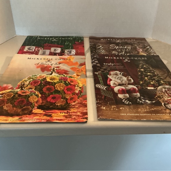 Mackenzie Childs Lot of (4) Catalogs 2020-2022 - Picture 1 of 6